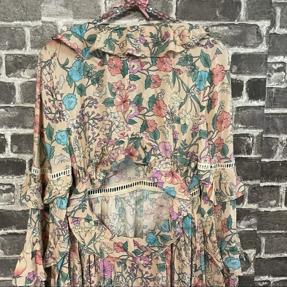 Sayulita Frill Gown Maxi Dress Musk Spell Designs - Picture 9 of 16